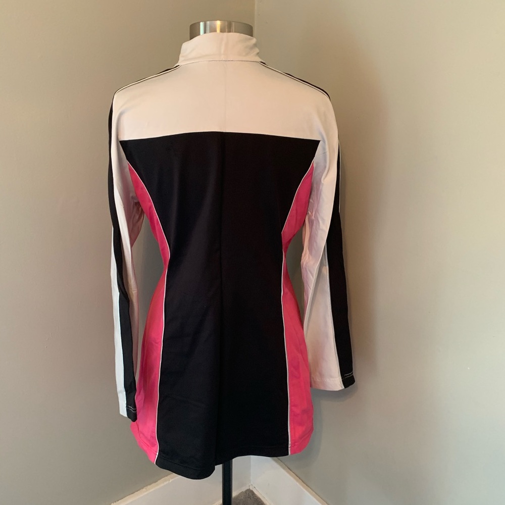 Three Pack Long Stretch Zip Collared Zip Pockets … - image 6